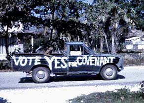 Vote Yes truck