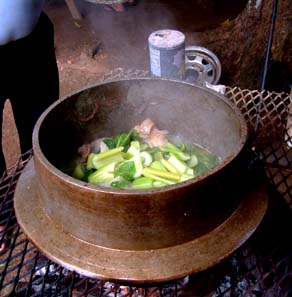 Cow's foot soup