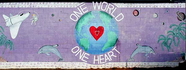 One-World mural