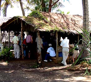 Tourists at Katupat