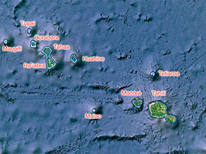 Raiatea Map