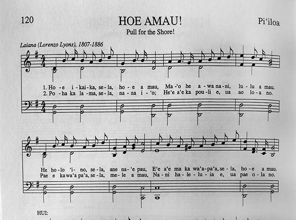 Hymn in Hawaiian