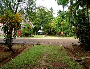 Road at causeway